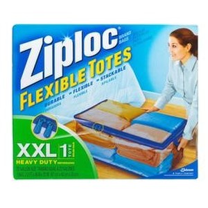 lot 51104 image: Ziploc Flexible Totes Jumbo 1 ct