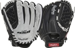 lot 51110 image: Rawlings  RSB Slowpitch Softball Glove  Right Hand Throw  12 - Basket Web