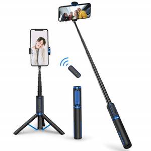 lot 51133 image: ATUMTEK Selfie Stick Tripod, Extendable 3 in 1 Aluminum Bluetooth Selfie Stick with Wireless Remote and Tripod Stand for iPhone 151413121111 ProXS MaxXSXRX87, Samsung Smartphones, Blue