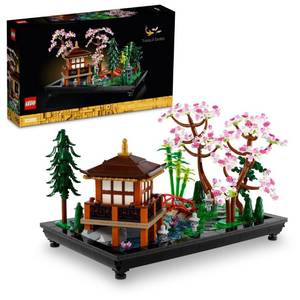 lot 52800 image: LEGO Icons Tranquil Garden Creative Building Set, A Gift Idea for Adult Fans of Japanese Zen Gardens and Meditation, Build and Display This Home Decor Set for The Home or Office, 10315
