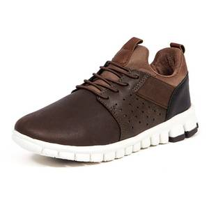 lot 52855 image: Deer Stags unisex child Betts Jr Sneaker, Dark Brown, 5.5 Big Kid US