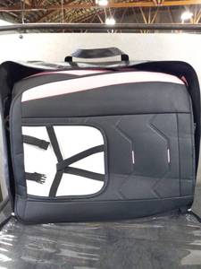 lot 52925 image: Black and Pink Car Seat Covers For Unknown Model