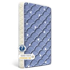 lot 52999 image: Premium Foam 4 Mini Crib Mattress 38 X 24, Thickened Design, 3D Wrapped Edge - Comfortable and Firm, Soft Microfiber Fabric, Fits Most Mini Cribs (Does Not Fit Playard or Standard Crib)