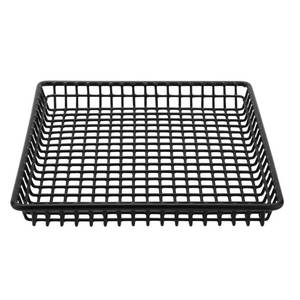 lot 53024 image: Lot of 5 - G.E.T. 4-35999 9 Square Basket, 1 Clipper Mill, Iron POLYETHYLENE Coated