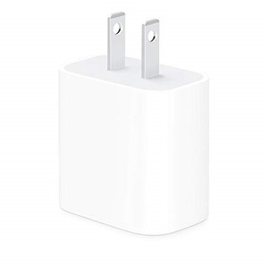 lot 53047 image: Apple 20W USB-C Power Adapter - iPhone Charger with Fast Charging Capability, Type C Wall Charger