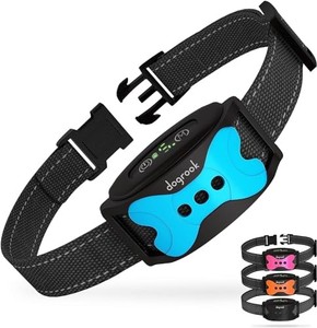 lot 53051 image: DogRook Dog Bark Collar  Smart Collar for Dog Training  No Shock  Beep & Vibration  Rechargeable  No Bark Collar for Dogs  Anti Bark Collar for Large Dog, Medium Dog, Small Dog  12-110 lbs