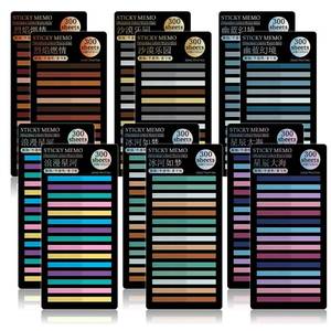 lot 53062 image: HAUTOCO 3600pcs Transparent Highlighter Tape, Removable Highlighter Strips Sticky Notes for Annotating Books, Morandi Clear Sticky Page Markers Tabs for Office School Aesthetic Study Supplies