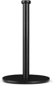 lot 53084 image: KEWANNO Paper Towel Holder, Black Kitchen Towel Holder, Countertop Paper Towel Holders for Kitchen Roll Holder, Steady Paper Towels Holder Countertop with Solid Weighted Base