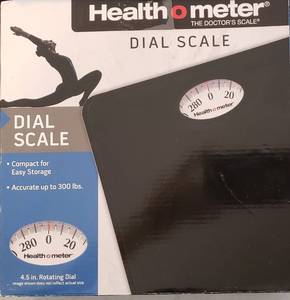 lot 53088 image: Health O Meter Dial Scale, Black