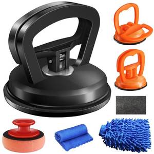 lot 53117 image: Dent Puller,3 Pack Car Dent Puller Suction Cup Dent Puller Car Dent Removal Kit Dent Remover Tool and Dent Repair Kit Handle Lifter for Cars Body,Glass,Screen,Tiles Lifting,Objects Moving