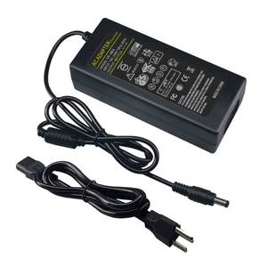 lot 53137 image: Snsnlent AC DC 48V 3A Power Supply Adapter 144W 48V Charger 48V 3A Switching Power Transformers Interface 5.5 x 2.5mm Suitable for POE Routers Switches Control Systems