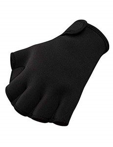 lot 53177 image: FitsT4 Sports Aqua Gloves Webbed Paddle Swim Gloves Fitness Water Aerobics and Swimming Resistance Training Gloves for Men Women Children