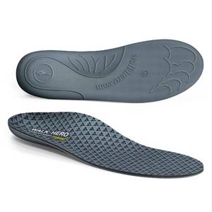 lot 53198 image: Walkhero Plantar Fasciitis Insoles - Arch Support Insoles for Flat Foot, Orthotic with Everyday Comfort and Support, Relieve Foot Pain and Fatigue (Mens 13-13 12 Gray)