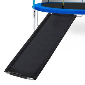lot 53226 image: FirstE Trampoline Slide, Width 22 Slide Ladder with Strong Tear Resistant Fabric, Easy to Install Universal Trampoline Accessories Slide, Sturdy Bounce Trampoline Slider for Kids Climb Up&Slide Down