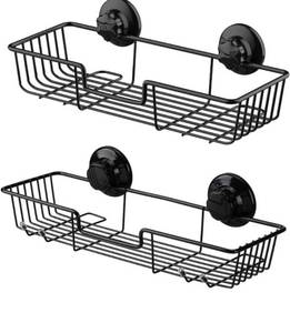 lot 53233 image: ASTOFLI Shower Caddy Shower Organizer 3 Pack, Adhesive Shower Shelves Shower Rack, Rust Proof Shower Storage Shower Shelf for Inside Shower, Black Shower Wall Caddy Shower Holder for Bathroom Decor
