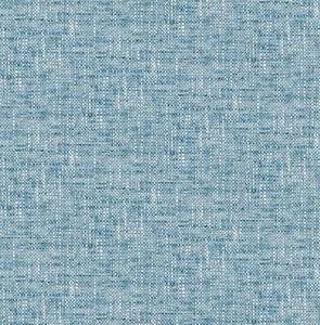 lot 53312 image: NuWallpaper NU2918 Navy Poplin Texture Peel & Stick Wallpaper, Blue