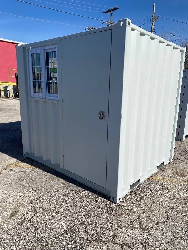 lot 1041 image: Unused 2024 - 8 Containers Mobile Office Jobsite Storage