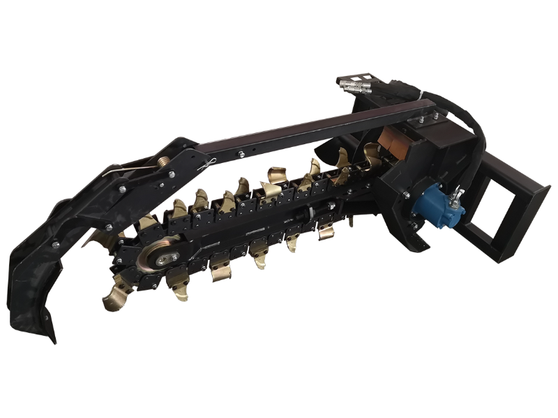 lot 1105 image: UNUSED 2023&nbspGreatbear Skid Steer Trencher Attachment Model 1000200