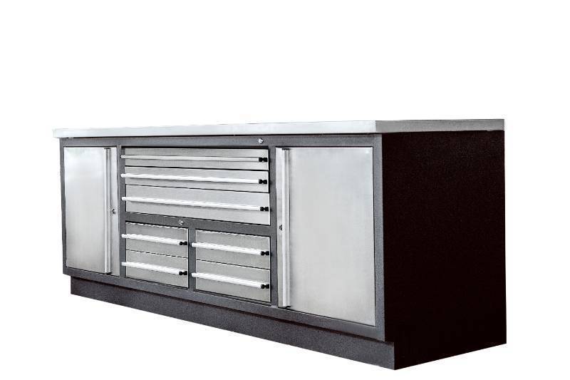 lot 780A image: TMG-WB85S Work Bench Stainless Steel 85