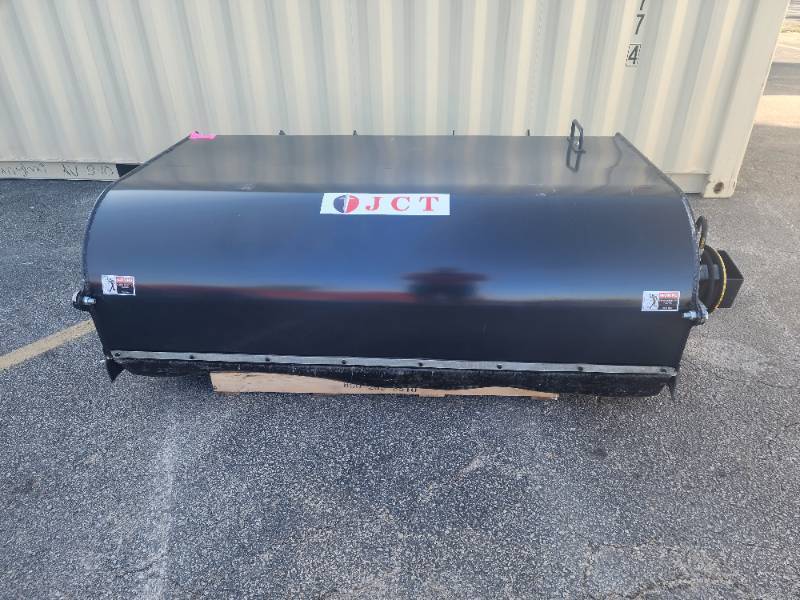 lot 2002A image: Unused 2024 JCT Skid Steer Heavy Duty Hydraulic Boxbroom Sweeper