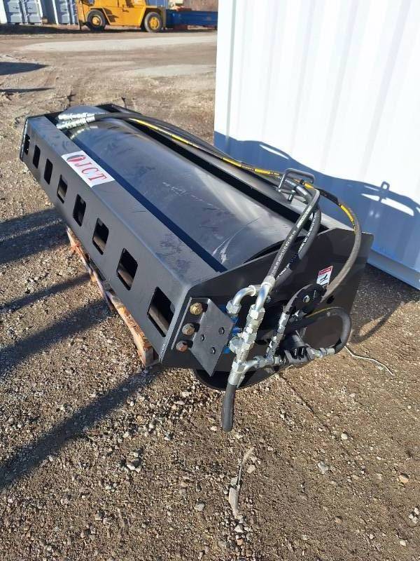 lot 2904A image: Unused 2024 JCT Heavy Duty Skid Steer Vibratory Roller