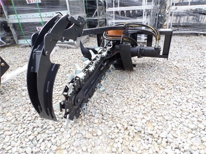 lot 2906A image: Unused 2024 JCT Skid Steer Trencher