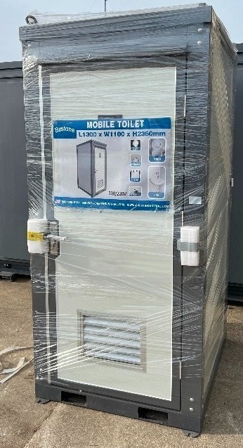 lot 1176 image: Unused 2024 Bastone Portable Toilet, Type C  Single Stall Bathroom