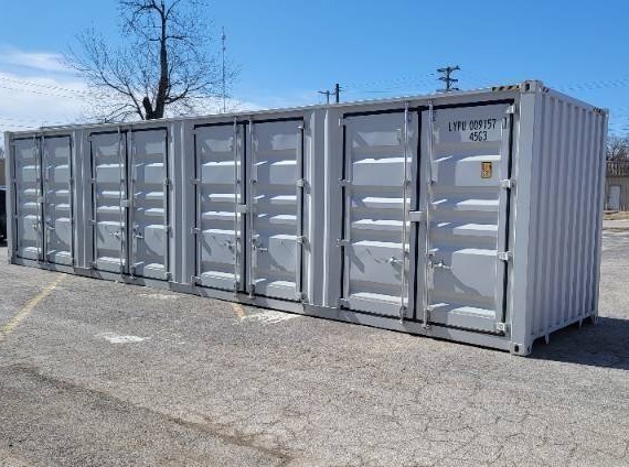 lot 1700 image: 2024 40 High Cube Storage Container, APPROX 102 TALL X 96 WIDE X 40 DEEP
