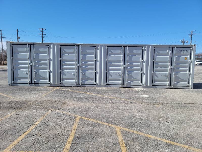 lot 2700 image: 2024 40 High Cube Storage Container, APPROX 102 TALL X 96 WIDE X 40 DEEP