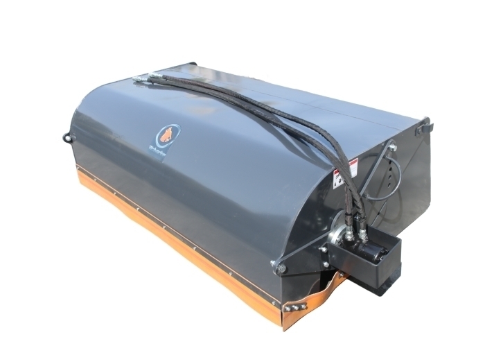 lot 2503A image: Unused Wolverine 72 Skid Steer Box Broom Sweeper  BBS-11-72W