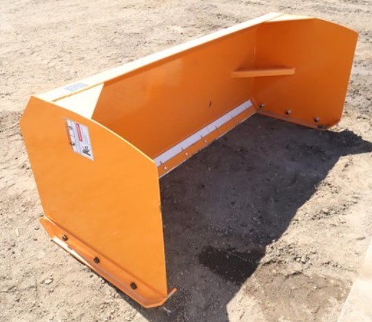 lot 2633 image: Unused 2024 Wolverine Skid Steer Snow Pusher SP-15-84W