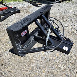 lot 513 image: &nbspUnused 2024 Industrias America Easy Man H Post PostTree Puller Skid Steer Attachment