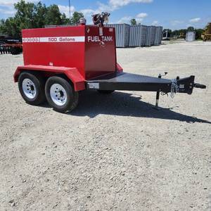 lot 522 image: Unused Industrias America 500 Gallon Diesel Fuel Trailer
