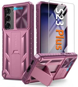 lot 60059 image: FNTCASE for Samsung Galaxy S23-Plus Case Military Grade Shockproof Protection Mobile Case with Kickstand & Matte Textured Rugged TPU Shell  Drop Proof Protective Phone Cover for Galaxy S23