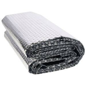 lot 60080 image: Double Reflective Bubble Foil Insulation Foam, Aluminum Foil Thermal Insulation Radiant Barrier for Window, Garage Door, RV, Roof (23.6IN X 15FT)