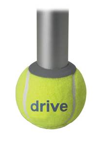 lot 60087 image: Drive Medical 10121 Walker Tennis Ball Glides, Yellow