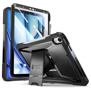lot 60117 image: Ztotop Case for iPad Air 6th Generation 11 Inch M2 2024, iPad Air 5th4th Gen 10.9 Inch 20222020&iPad Pro 11 2018 1st,Built-in Screen Protector,Shockproof Cover with Pencil Holder  Kickstand-Black