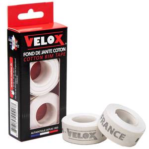 lot 60119 image: Velox Rim Tape, White, 16mm x 2m (2-Pack)