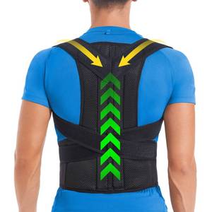 lot 60239 image: Back Brace Posture Corrector for Women and Men, Back Braces for Upper and Lower Back Pain Relief, Adjustable and Fully Back Support Improve Back Posture and Lumbar Support(XL, 41.5-45.5 Waist)
