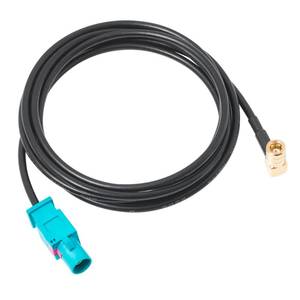 lot 60262 image: Anina Fakra Z Male to SMB Plug Connector Wire Harness for Factory Satellite Radio Antenna Adapter to Sirius XM Receiver Tuner Compatible with GM Ford Jeep RAM Toyota Truck Vehicles 4ft