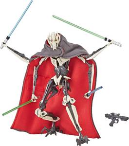 lot 60271 image: Hasbro Star Wars The Black Series General Grievous Action Figure, for Ages 4 and up