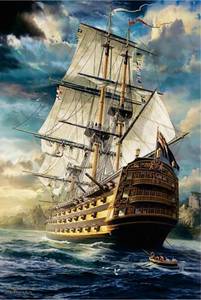 lot 60289 image: RUKABEN Wooden Puzzles 1000 Pieces for Adults Sailing Ship Jigsaw Puzzles for Adults 1000 Pieces and Up Difficult and Challenge Puzzle Christmas Birthday Puzzles Gift