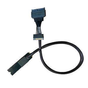 lot 60337 image: DiliVing PCIe 4.0 M.2 to U.2 NVMe SSD,SFF-8639 Drive to M.2 Host Adapter,U.2 SSD Converter -with Power Cable(75CM)