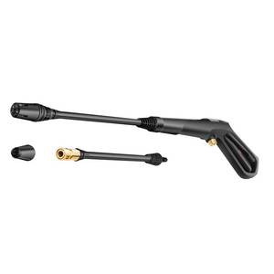 lot 60341 image: Pressure Washer Gun Complete Set WReplacement Wand, All-in-one Nozzle, Turbo Nozzle, M22-14mm Fitting, Replacement for Ryobi, Karcher, Powerstroke, Greenworks, Husky, Portland Electric Power Washer