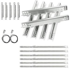 lot 60361 image: Grill Repair Parts for Charbroil Performance 6 Burner 463244819 463238218 463276517 463276617 466245917 463277918 463274819, G470-5200-W1 Burner Tube 470-0004-W1A Heat Plate for 6 Burner 463244819