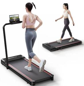 lot 8319 image: Treadmill-Walking Pad-Under Desk Treadmill-3 in 1 Folding Treadmill, Retails-$300, see description
