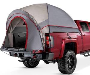 lot 8326 image: Napier Backroadz Truck Bed with Waterproof Material Coating, Tent Top ONLY No Poles