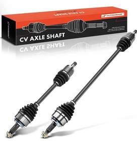 lot 8343 image: A-Premium Pair (2) Front CV Axle Half Shafts Assembly Compatible with Honda Civic 2006-2015, L4 1.8L, Automatic Transmission, Driver and Passenger Side RETAILS C $165