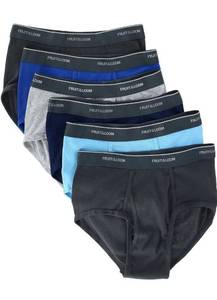 lot 8364 image: SIZE XL Fruit of the Loom Mens Tag-Free Cotton Briefs