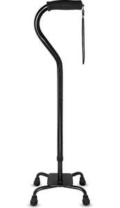 lot 8387 image: RMS Quad Cane - Adjustable Walking Cane with a Large Four-Pronged Base